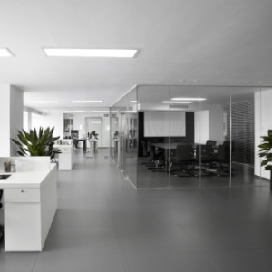 Ein sehr gepflegtes und sauberes Büro